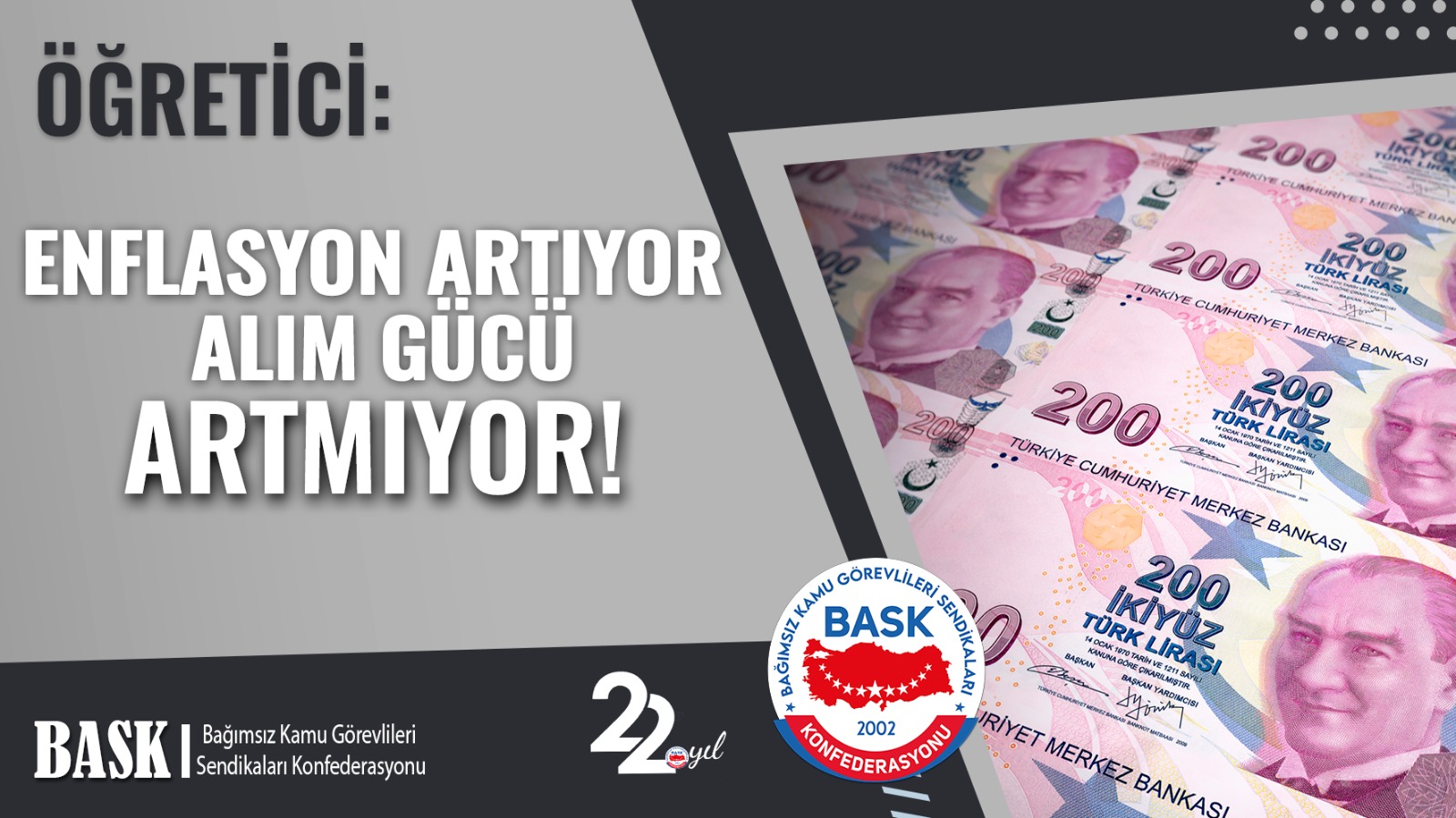Öğretici: Enflasyon Artıyor Alım Gücü Artmıyor!