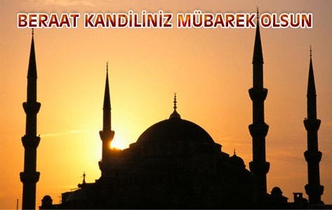Berat Kandiliniz Mübarek olsun.