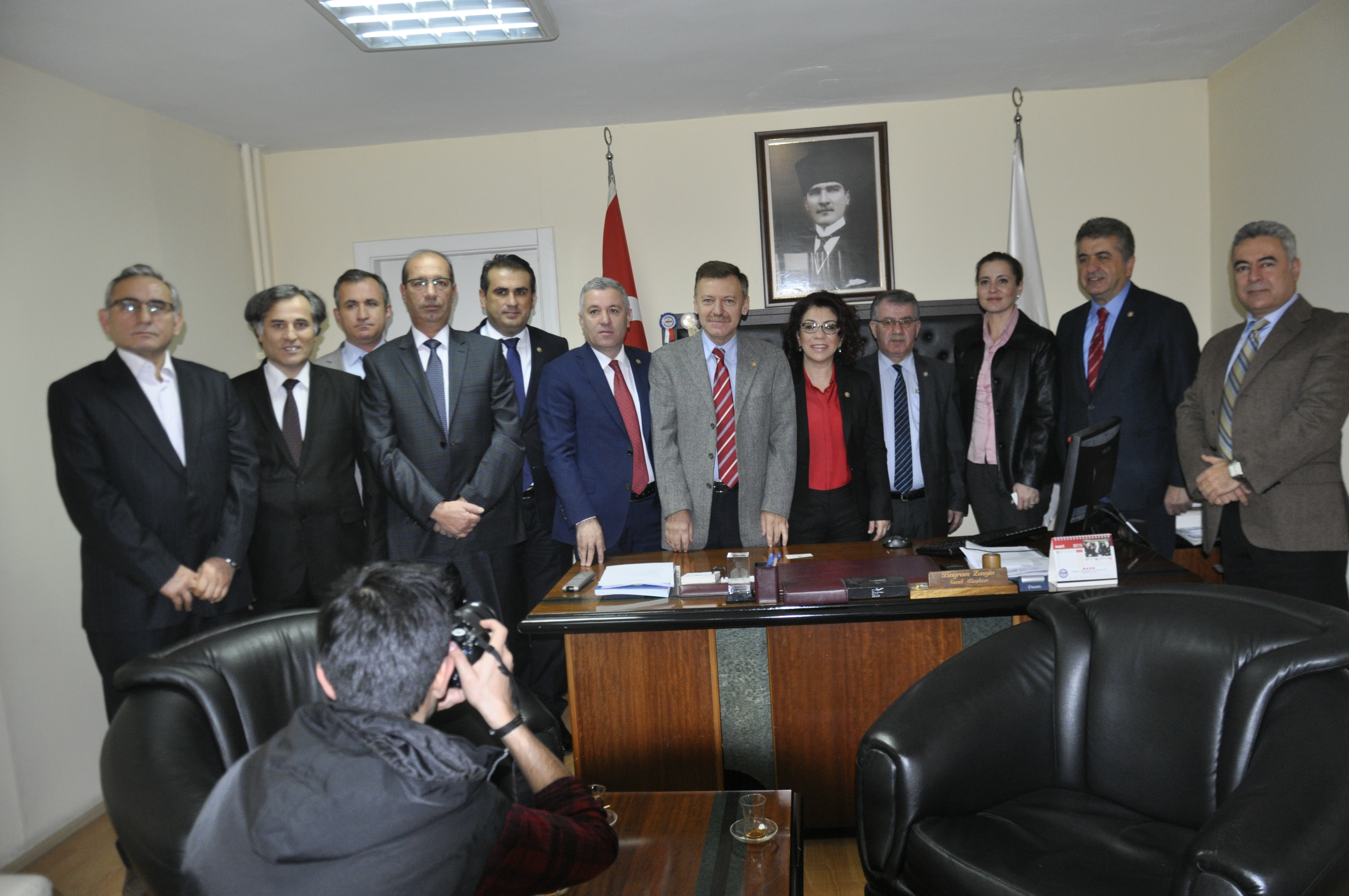 Chp Heyeti BASK'ı Ziyaret Etti