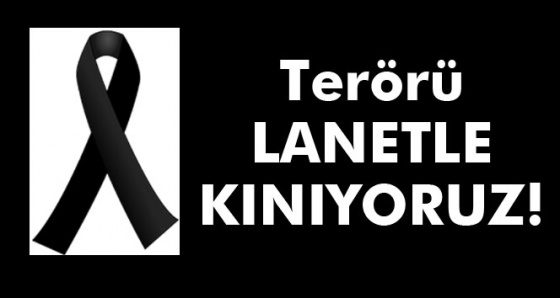 Ankara'da Askeri Servis Aracına yapılan Bombalı terör Saldırısını kınıyor ve Terörün Her Türlüsünü lanetliyoruz.