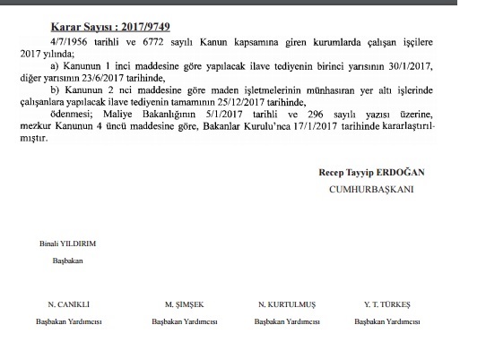 Bayram Öncesi Kamu İşçisine İkramiye Var, Kamu Görevlisine Yok.