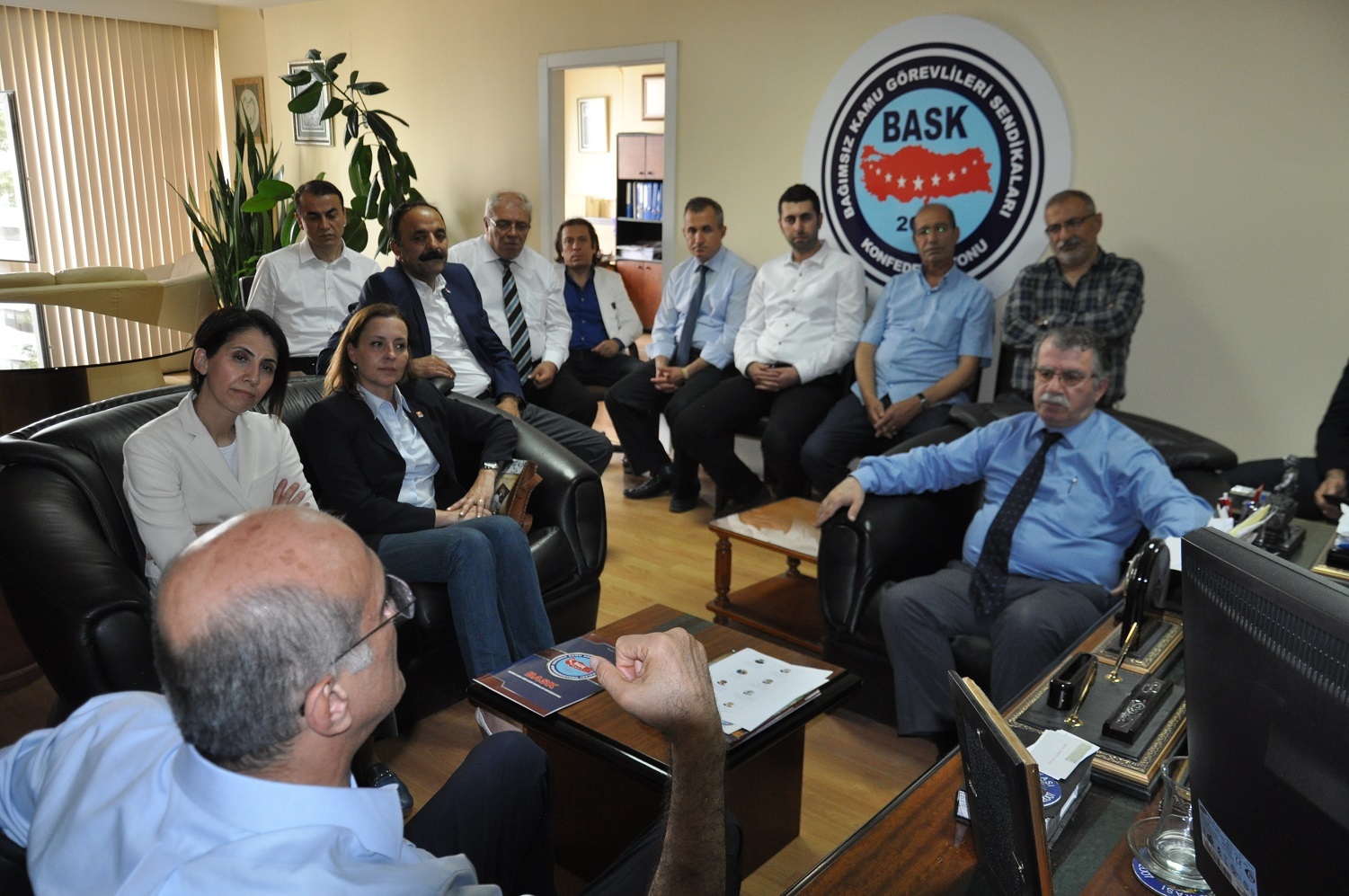 Chp Heyeti BASK’ı Ziyaret Etti.