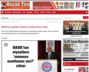 İzmir Temsilcisi Erkan Arpaçay: "Memuru Unuttunuz Mu?"