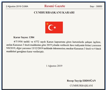 9 Ağustosta Kamu İşçileri Bayram İkramiyelerini Alacak, Memurlara Yine Yok Mu?.