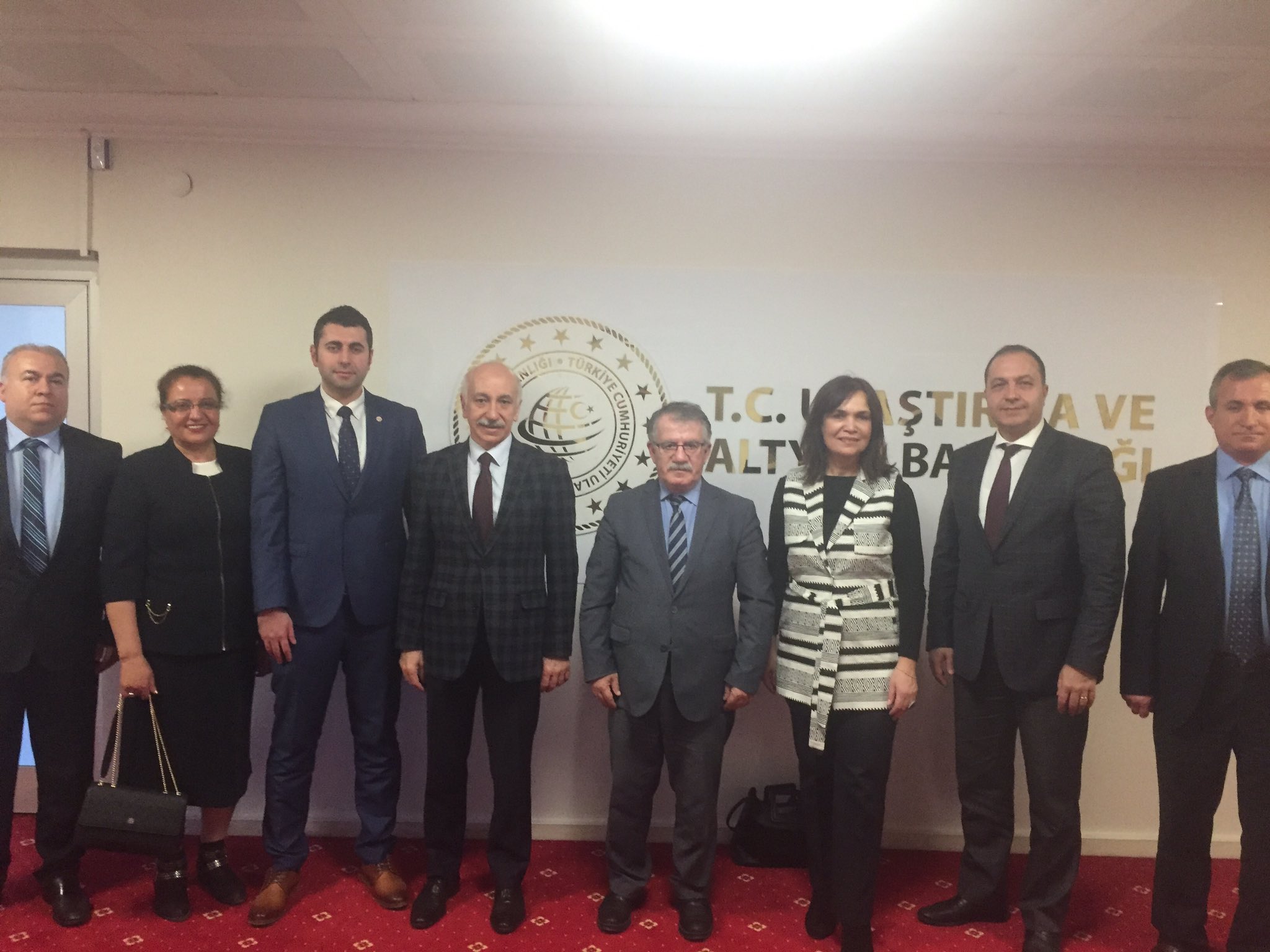 BASK’tan Ulaştırma ve Altyapı Bakan Yardımcısı Selim Dursun’a Ziyaret