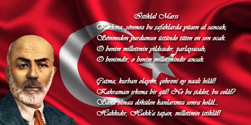İstiklal Marşımızın Kabulünün 99. Yıldönümünde...