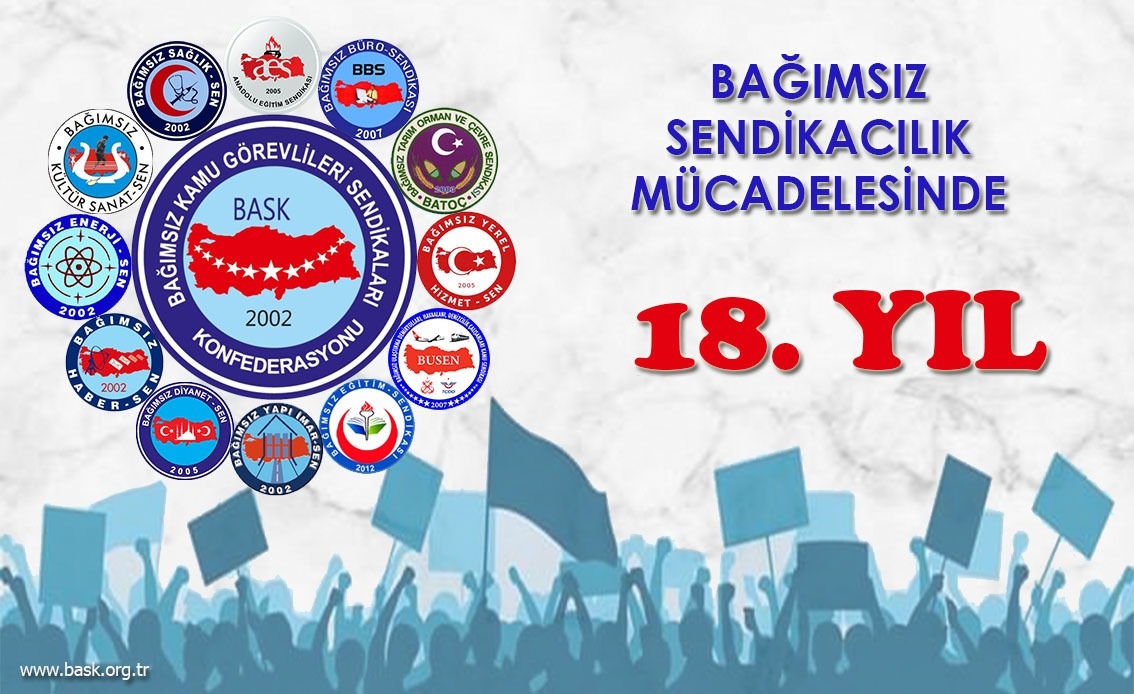 BASK 18 Yaşında. 18. Kuruluş Yıl Dönümümüz Kutlu Olsun.