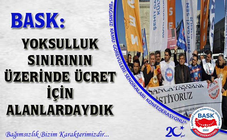 Yoksulluk Sınırının Üzerinde Ücret İçin Alanlardaydık