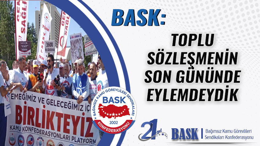 Toplu Sözleşmenin Son Gününde Eylemdeydik