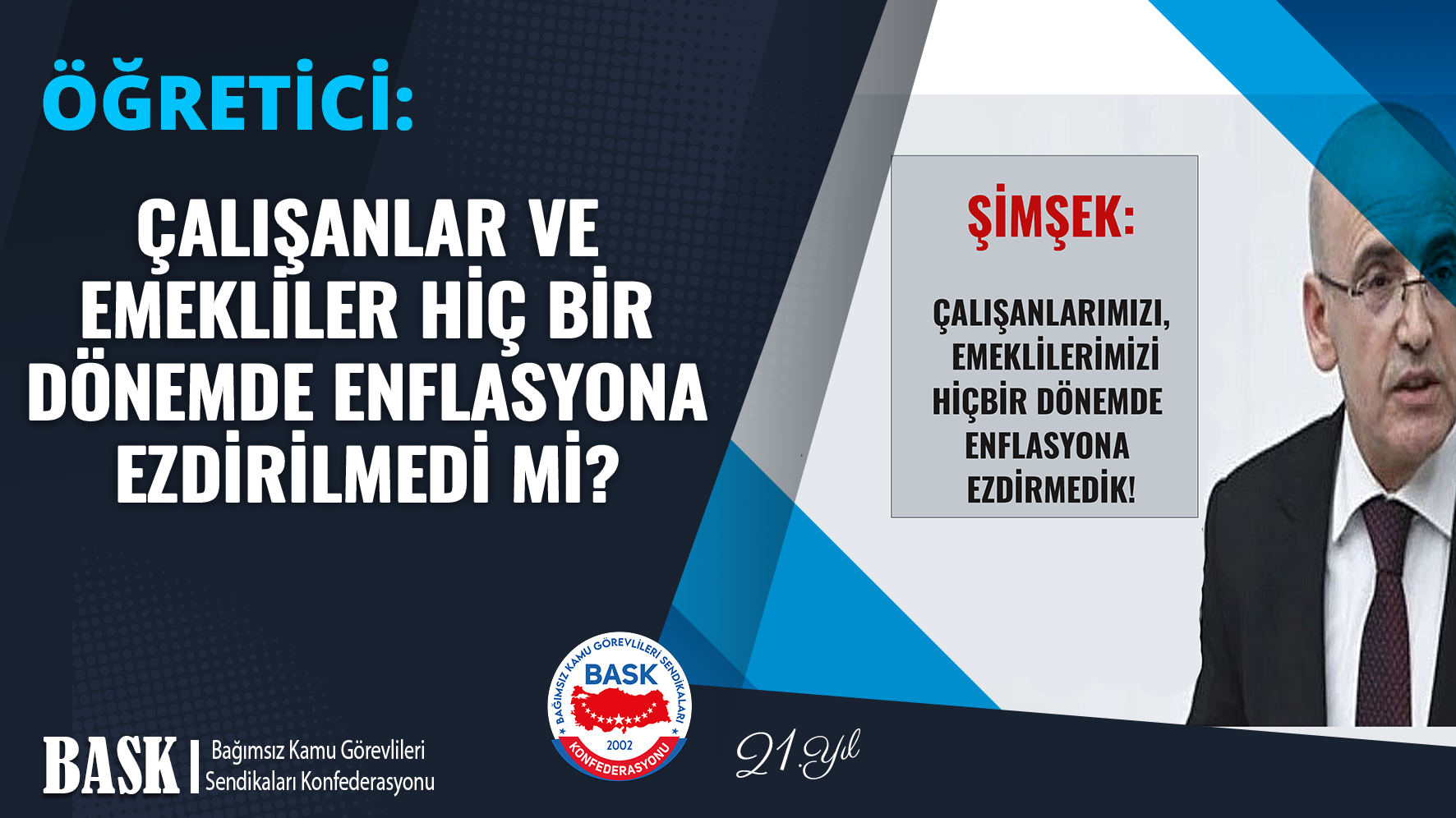 Çalışanlar ve Emekliler Hiç Bir Dönemde Enflasyona Ezdirilmedi Mi?
