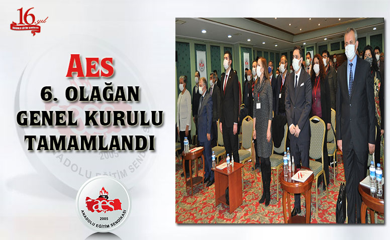 Aes 6. Olağan Genel Kurulu Tamamlandı