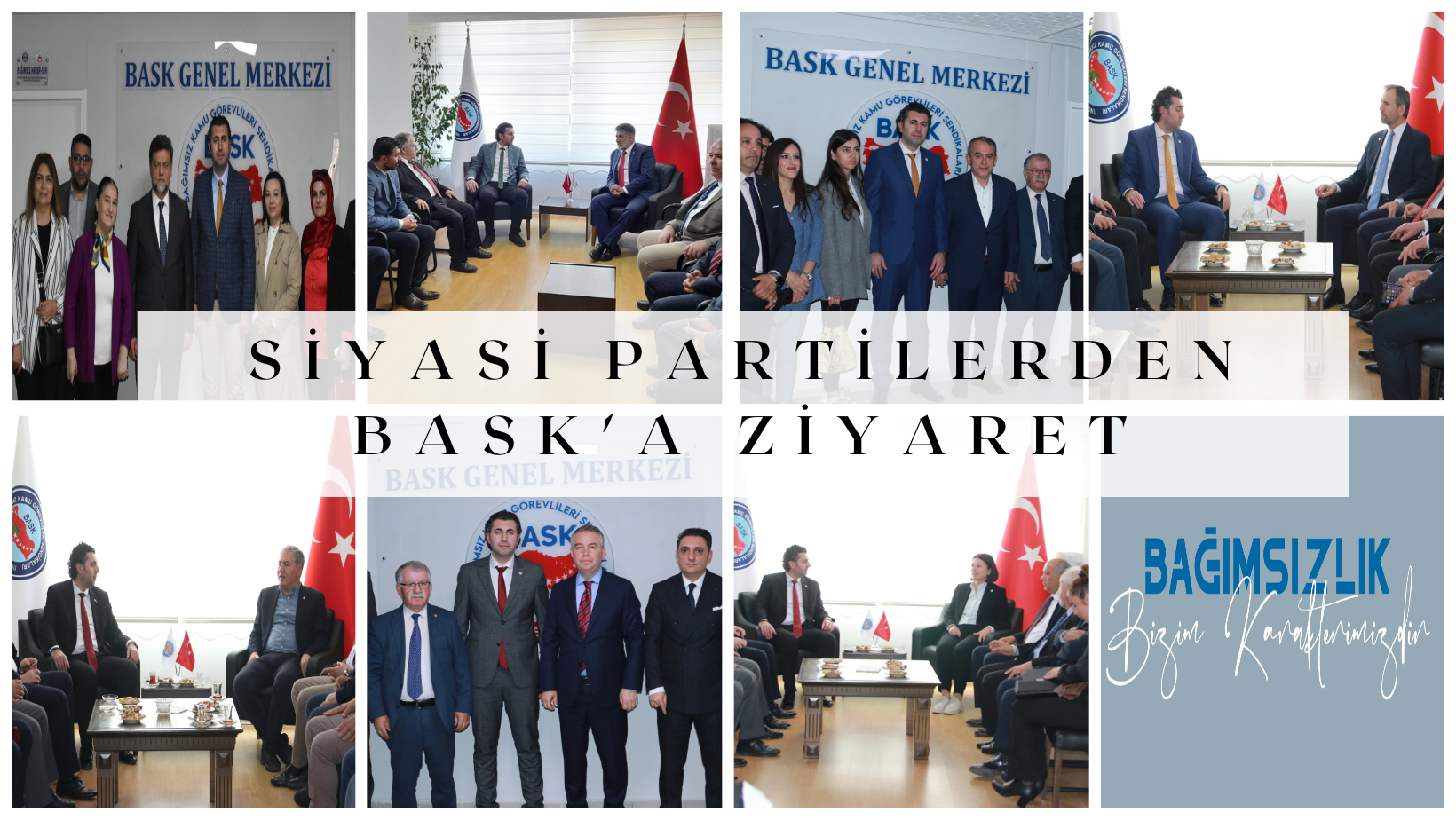 Siyasi Partilerden BASK'a Ziyaret