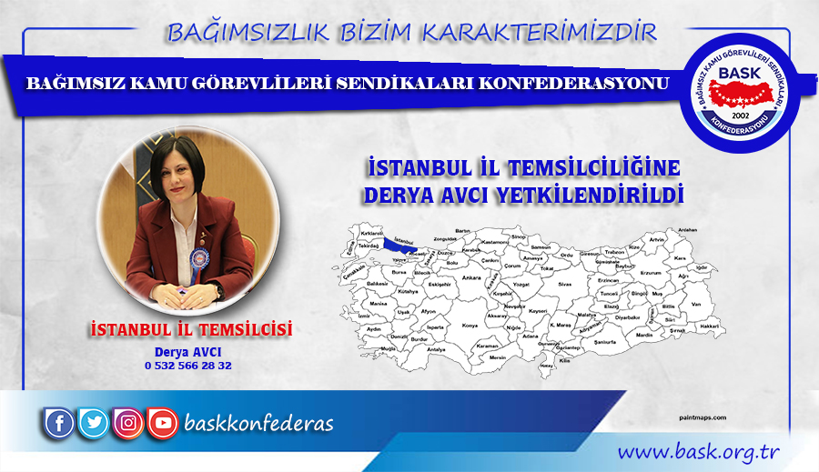 Derya Avcı BASK İstanbul İl Temsilcisi Oldu