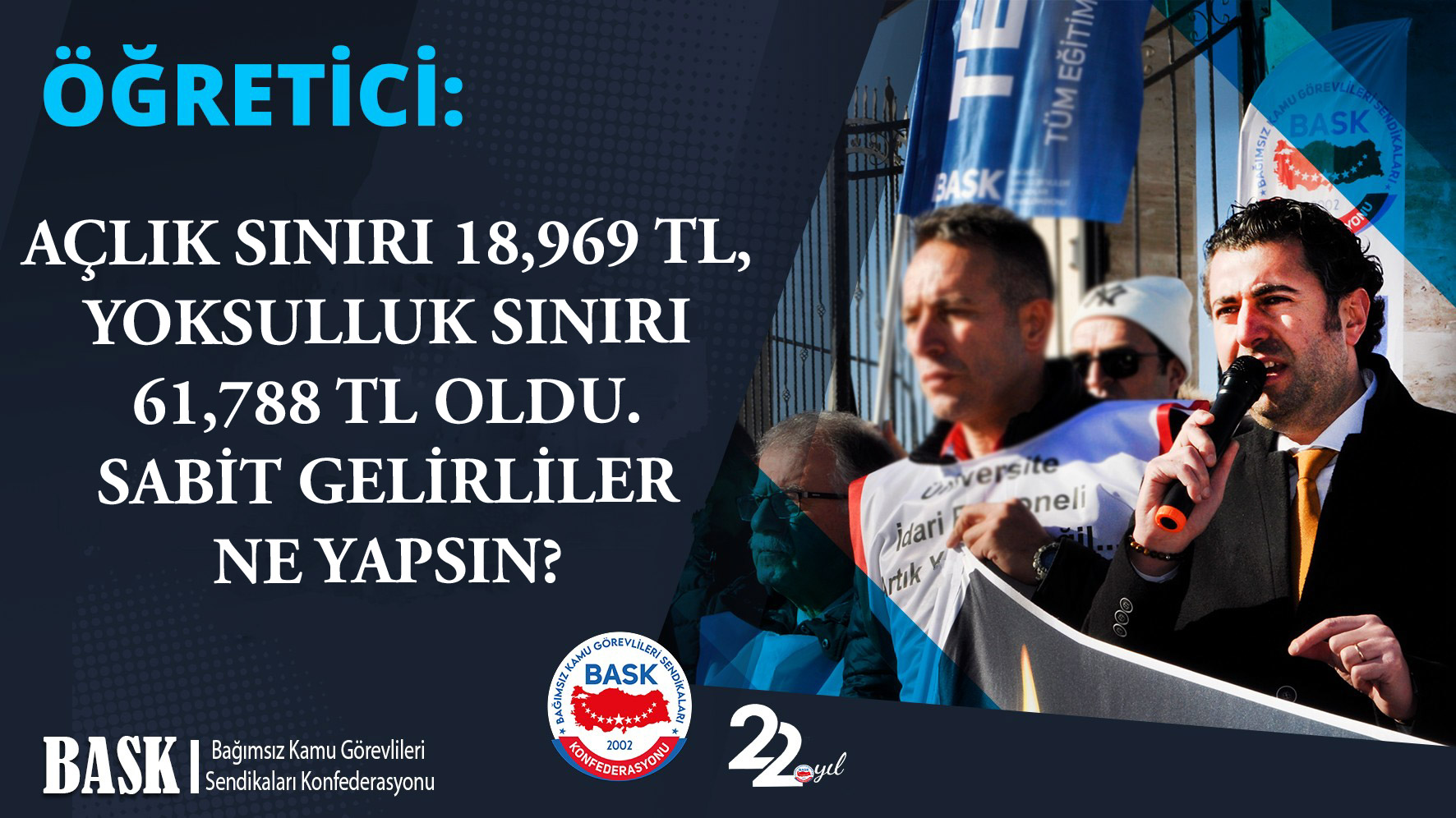 Açlık Sınırı 18,969 TL, Yoksulluk Sınırı 61,788 TL Oldu. Sabit Gelirliler ne Yapsın?