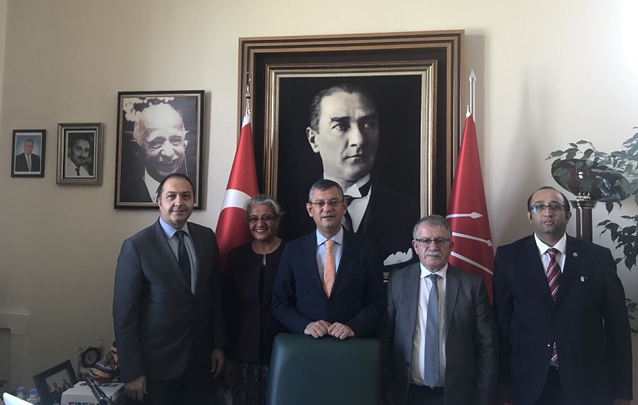 BASK, Chp Grup Başkanvekili Özgür Özel’i Ziyaret Etti.
