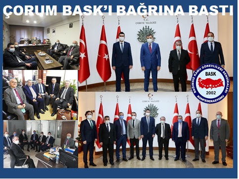 Çorum BASK’ı Bağrına Bastı