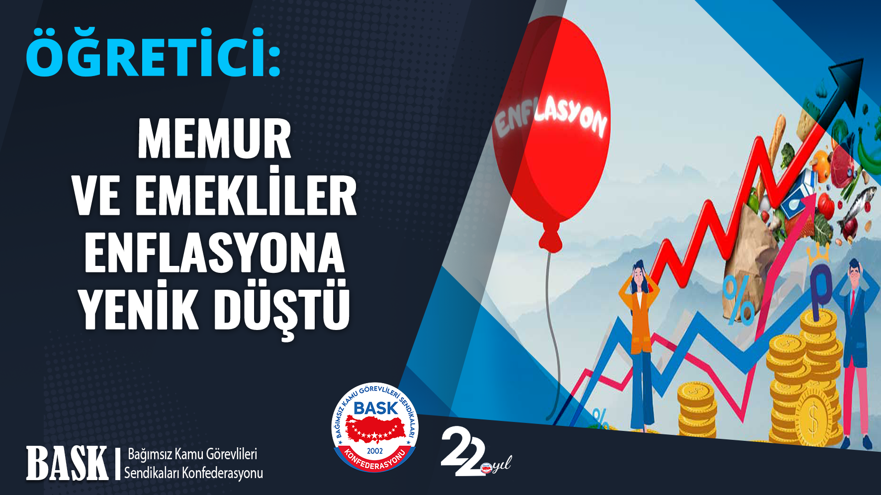 Öğretici: Memur ve Emekliler Enflasyona Yenik Düştü