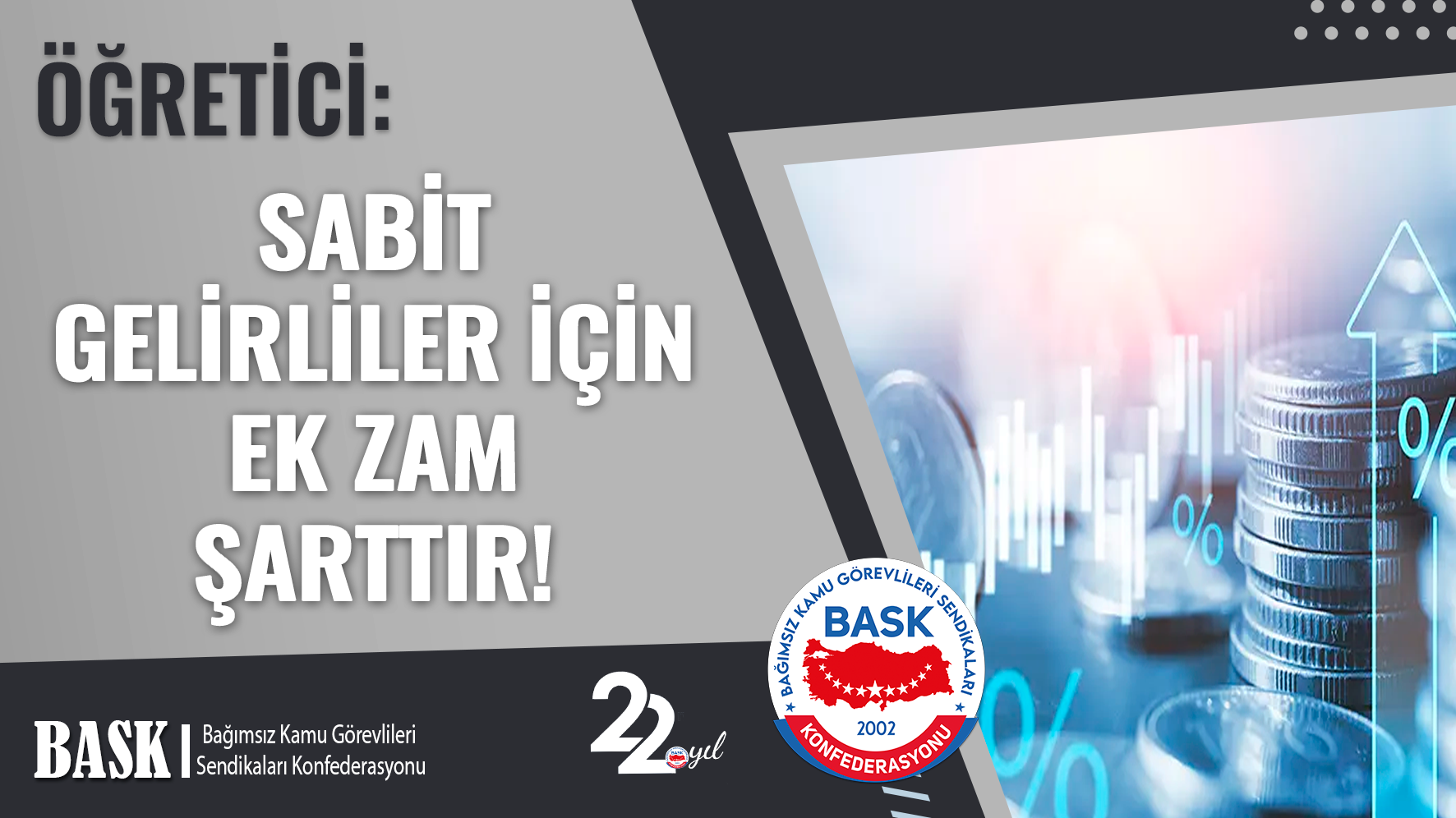 Öğretici: Sabit Gelirliler İçin Ek Zam Şarttır!
