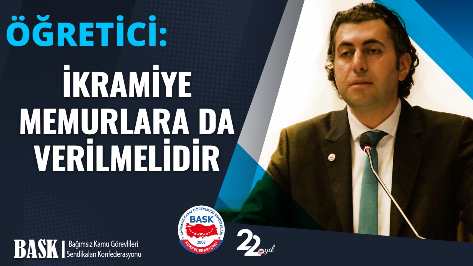 Öğretici: İkramiye Memurlara da Verilmelidir
