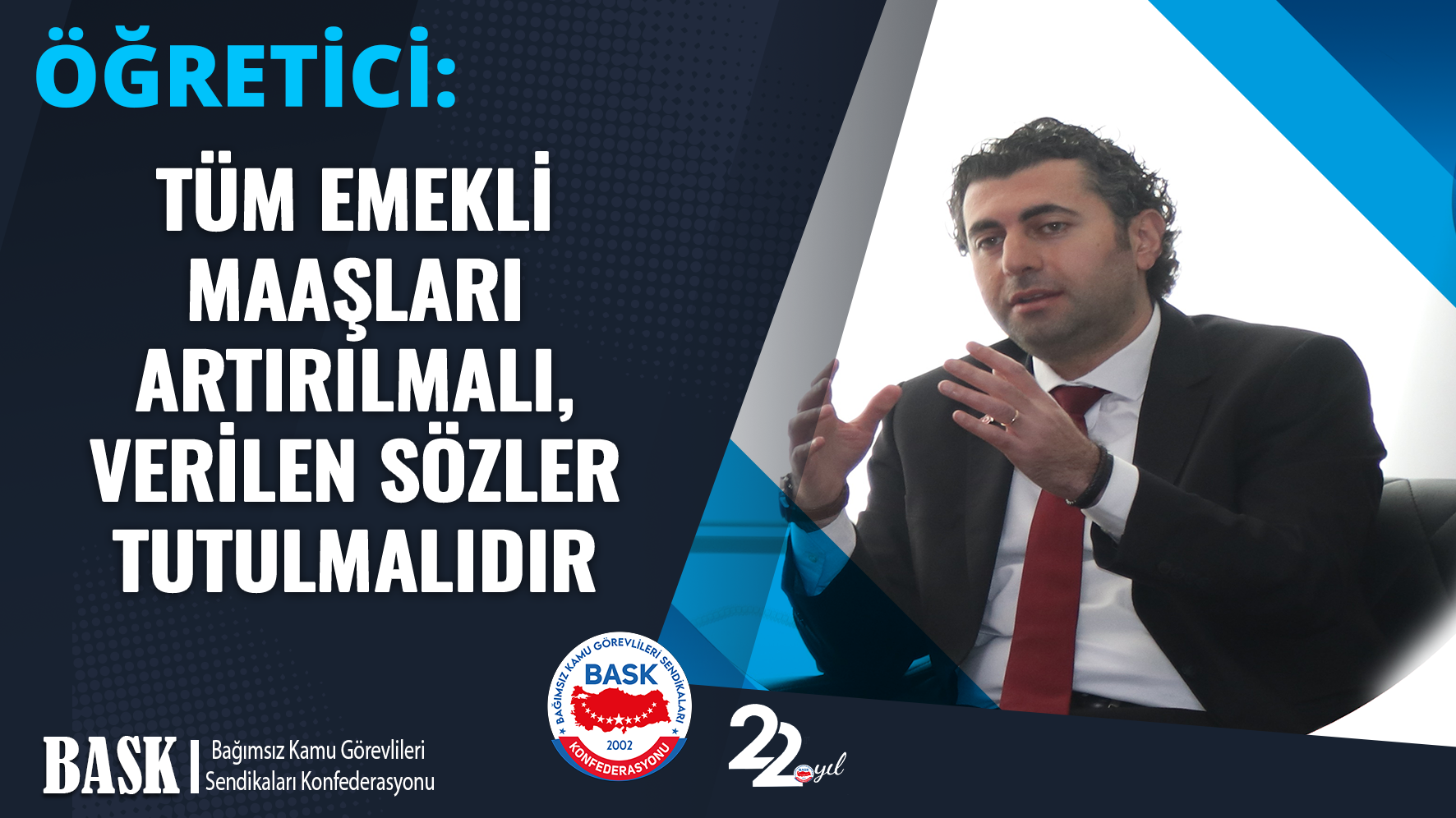 Öğretici: Tüm Emekli Maaşları Artırılmalı, Verilen Sözler Tutulmalıdır