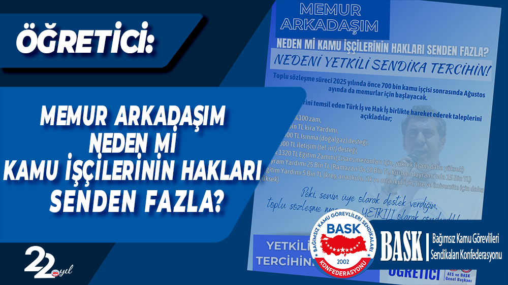 Öğretici: Memur Arkadaşım Neden mi Kamu İşçilerinin Hakları Senden Fazla?