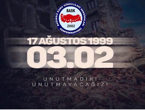 17 Ağustos Marmara Depremini Unutmadık!