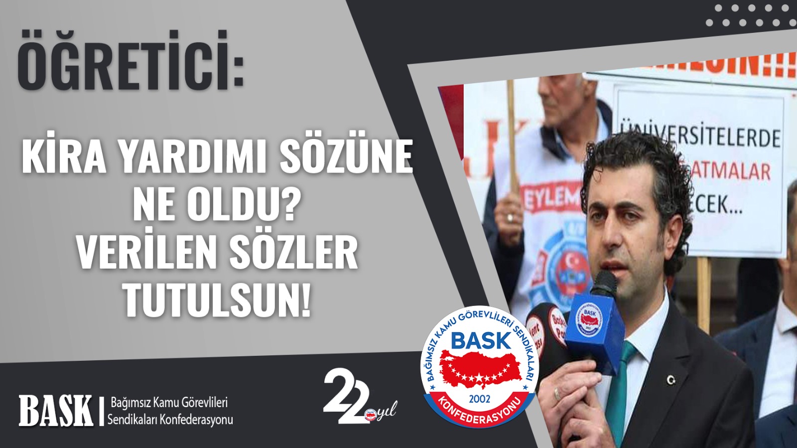 Kira Yardımı Sözüne ne Oldu? Verilen Sözler Tutulsun!