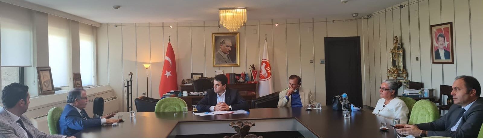 Toplu Sözleşme Taleplerimiz İçin Demokrat Parti Genel Başkanı Gültekin Uysal'ı Ziyaret Ettik.