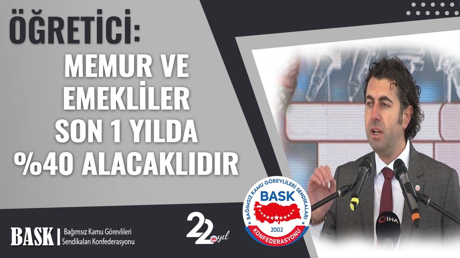 Öğretici: Memur ve Emekliler Son 1 Yılda %40 Alacaklıdır